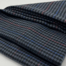 画像をギャラリービューアに読み込む, 【シーズン到来セール】綿100%厚手スヌード*ダークグレーの千鳥チェック*播州織