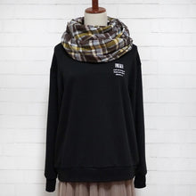 画像をギャラリービューアに読み込む, 【シーズン到来セール】綿100%スヌード*ナチュラルブラウンチェック