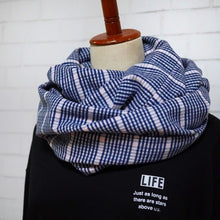 画像をギャラリービューアに読み込む, 【シーズン到来セール】綿100%スヌード*ふわふわもっちり♡ブルーストライプ