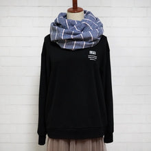 画像をギャラリービューアに読み込む, 【シーズン到来セール】綿100%スヌード*ふわふわもっちり♡ブルーストライプ