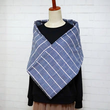 画像をギャラリービューアに読み込む, 【シーズン到来セール】綿100%スヌード*ふわふわもっちり♡ブルーストライプ