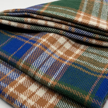 画像をギャラリービューアに読み込む, 【シーズン到来セール】綿100%厚手スヌード*ブルー×グリーンがオシャレな大柄チェックスヌード*播州織