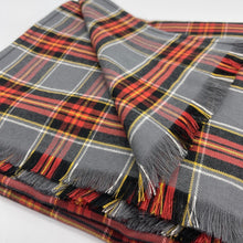 画像をギャラリービューアに読み込む, 【シーズン到来セール】オーガニックコットン100%マフラーショール*ビエラチェック*播州織
