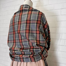 画像をギャラリービューアに読み込む, 【シーズン到来セール】オーガニックコットン100%マフラーショール*ビエラチェック*播州織