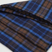 画像をギャラリービューアに読み込む, 【シーズン到来セール】綿100%スヌード*ブルーが綺麗なカジュアルチェック*播州織
