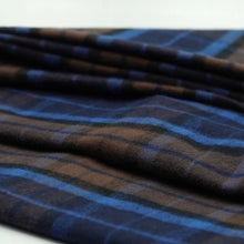 画像をギャラリービューアに読み込む, 【シーズン到来セール】綿100%スヌード*ブルーが綺麗なカジュアルチェック*播州織