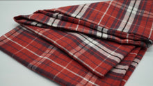画像をギャラリービューアに読み込む, 【シーズン到来セール】綿100%スヌード*大人のシックな赤チェック