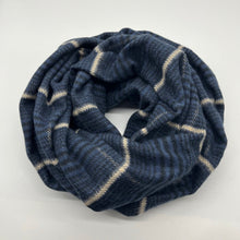 画像をギャラリービューアに読み込む, 【シーズン到来セール】綿100%スヌード*厚手ふわふわネイビーチェック*播州織