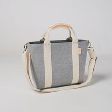 画像をギャラリービューアに読み込む, シンプルトート M グレー 播州織 オーガニックコットン