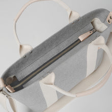 画像をギャラリービューアに読み込む, シンプルトート M グレー 播州織 オーガニックコットン
