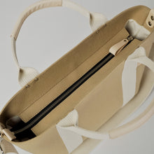 画像をギャラリービューアに読み込む, シンプルトート M ベージュ 播州織 オーガニックコットン