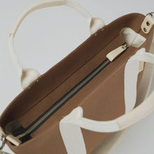 画像をギャラリービューアに読み込む, シンプルトート M ブラウン 播州織 オーガニックコットン