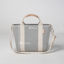 画像をギャラリービューアに読み込む, シンプルトート M グレー 播州織 オーガニックコットン