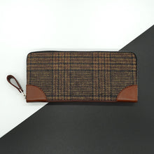 画像をギャラリービューアに読み込む, 驚くほど手に馴染むラウンドファスナー長財布 播州織