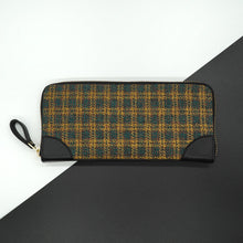 画像をギャラリービューアに読み込む, 驚くほど手に馴染むラウンドファスナー長財布 播州織