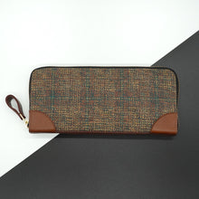 画像をギャラリービューアに読み込む, 驚くほど手に馴染むラウンドファスナー長財布 播州織