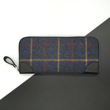 画像をギャラリービューアに読み込む, 驚くほど手に馴染むラウンドファスナー長財布 播州織