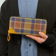 画像をギャラリービューアに読み込む, 驚くほど手に馴染むラウンドファスナー長財布 播州織