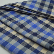 画像をギャラリービューアに読み込む, 【シーズン到来セール】綿100%起毛スヌード*シックなブルーベリーカラーチェック