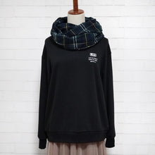 画像をギャラリービューアに読み込む, 【シーズン到来セール】綿100%スヌード*ふわさらブラックウォッチ*播州織