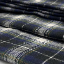 画像をギャラリービューアに読み込む, 【シーズン到来セール】綿100%スヌード*グリーン×ネイビーチェック